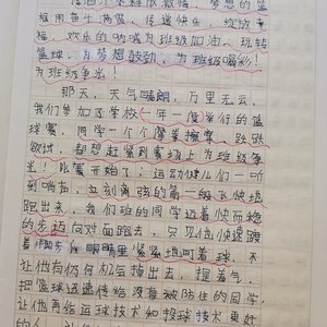 篮球训练心得体会300字左右作文三年级